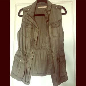 Max Jeans army green vest